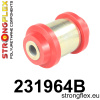 Strongflex Volvo Achterste track draagarm buitenste rubber FWD – 23196