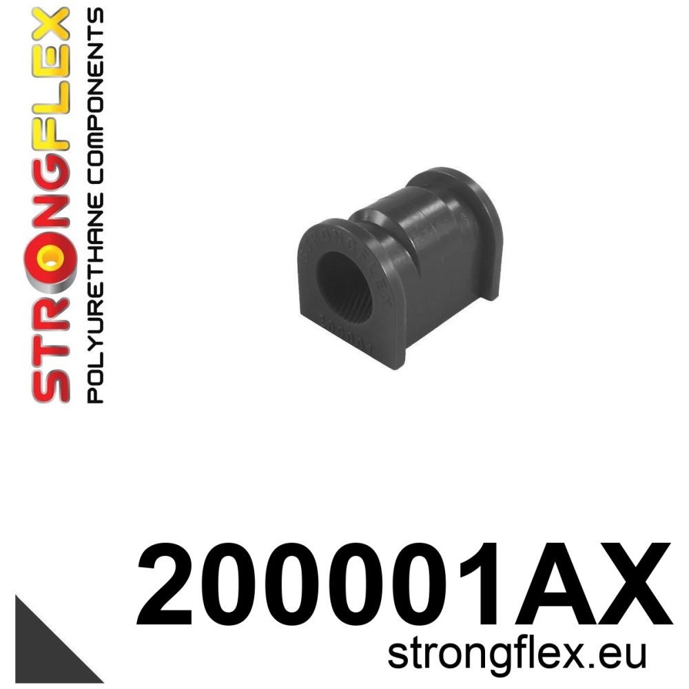 Strongflex Suzuki Voorste stabilisatorrubber SPORT – 200001AX ZWART