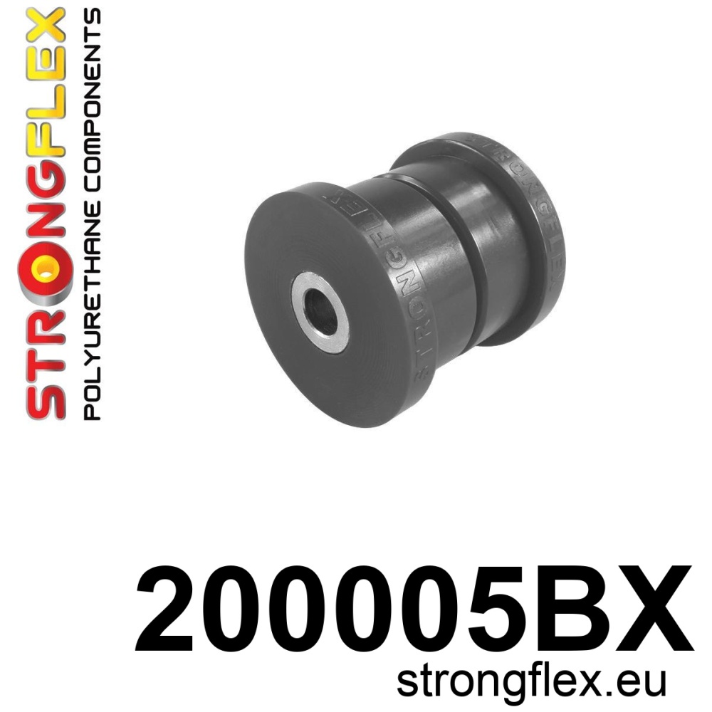 Strongflex Suzuki Achterste langsdraagarm rubber – achterste – 200005BX ZWART