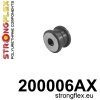 Strongflex Suzuki Achterste panhardstang – to axle rubber SPORT – 200006AX ZWART