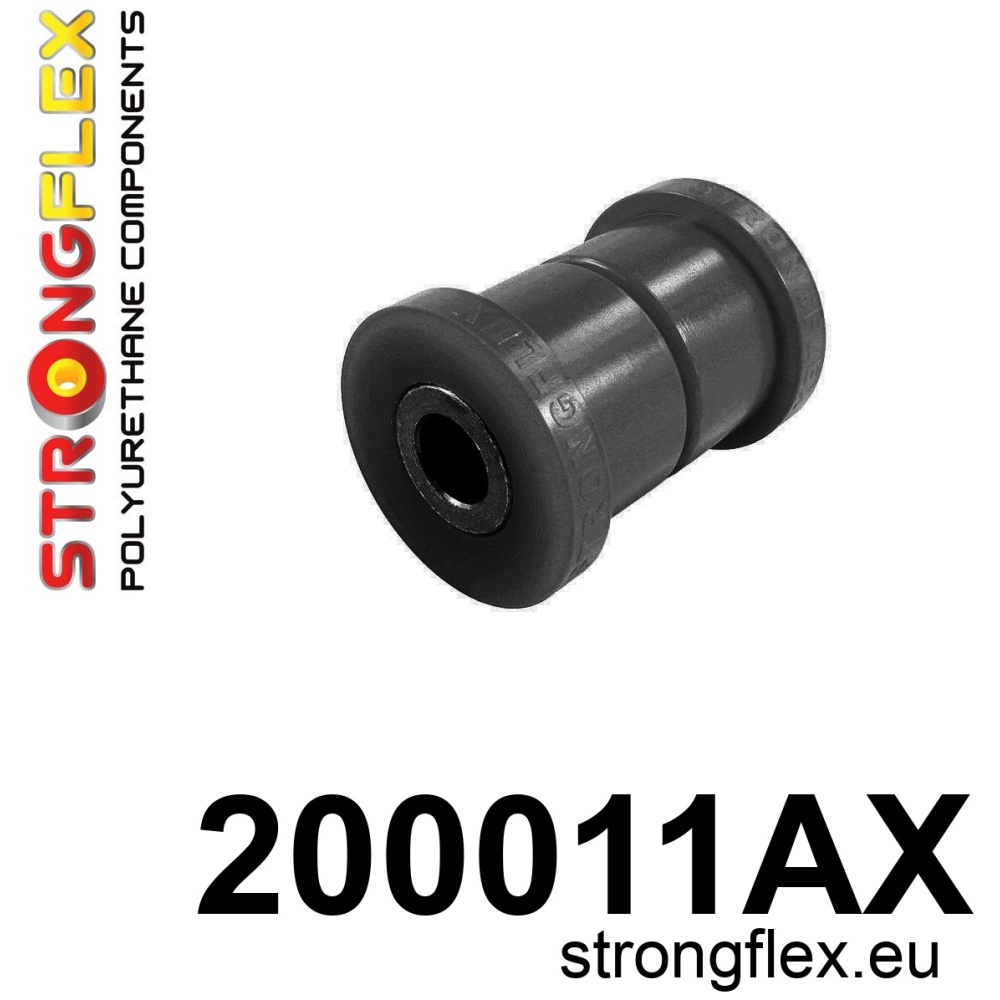 Strongflex Suzuki Voorste suspension en ream balk rubberset – 206169BX ZWART