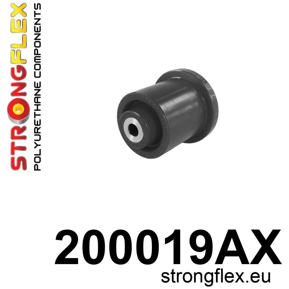 Strongflex Fiat Silentbloc d’essieu arrière SPORT – 200019AX NOIR