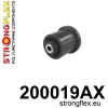 Strongflex Fiat Achterste balk rubber SPORT – 200019AX ZWART