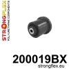 Strongflex Fiat Achterste balk rubber – 200019BX ZWART