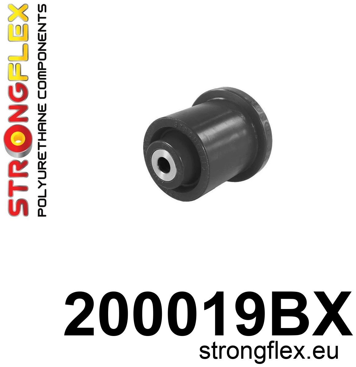 Strongflex Fiat Silentbloc d'essieu arrière – 200019BX NOIR 1 Strongflex Fiat Silentbloc d’essieu arrière – 200019BX NOIR