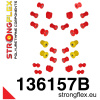 Strongflex Opel Vauxhall Complete polyurethaan ophangrubberset – 136157B