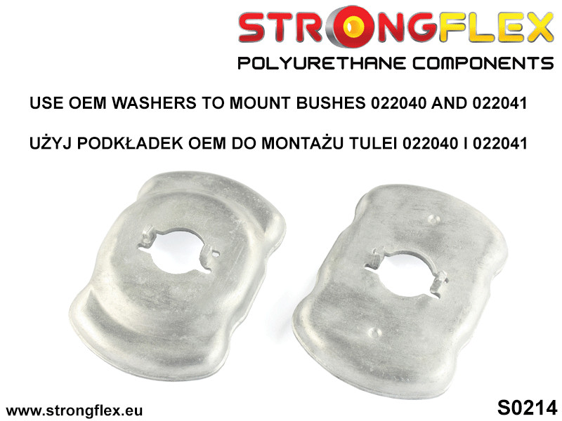 Strongflex Audi A6 / S6 / RS6 Achteras-subframe rubberset SPORT – 026261A 3 Strongflex Audi A6 / S6 / RS6 Achteras-subframe rubberset SPORT – 026261A – Bild 3