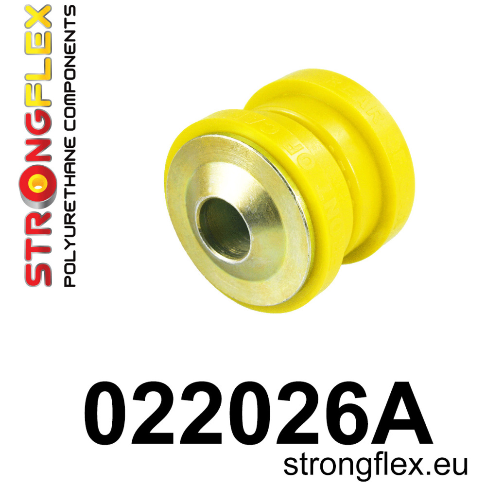 Strongflex Audi Achteras bovenste draagarm rubber – outside SPORT – 022026A