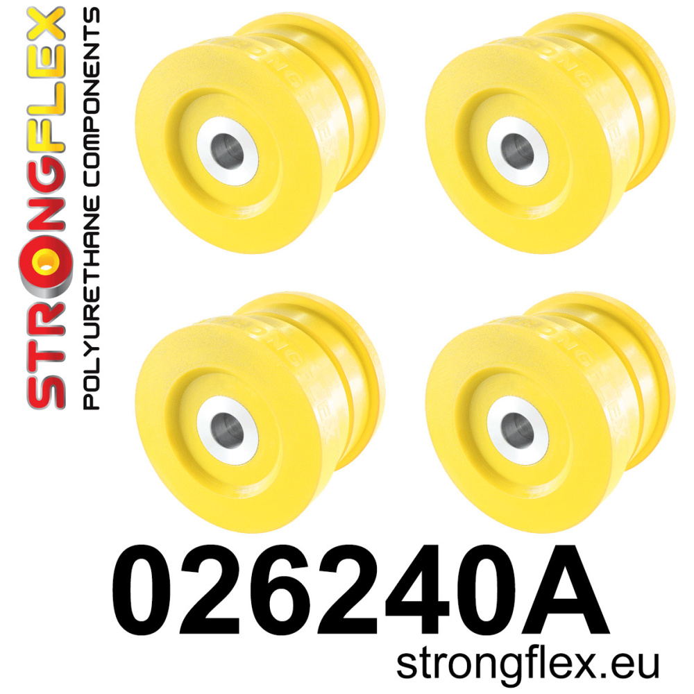 Strongflex Audi Achterste subframe rubberset SPORT – 026240A