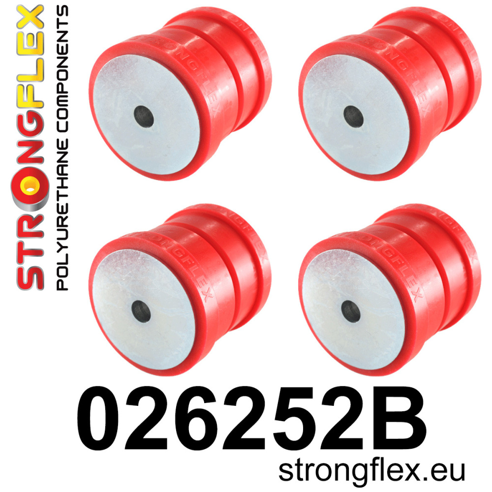 Strongflex Porsche Kit de silentblocs de berceau arrière – 026252B