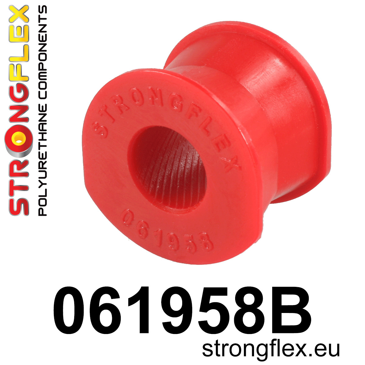Strongflex Fiat Voorste stabilisatorrubber – 061958BX ZWART 2 Strongflex Fiat Voorste stabilisatorrubber – 061958BX ZWART – Image 2