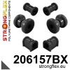 Strongflex Suzuki Voorste ophangrubberset – 206157BX ZWART