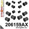 Strongflex Suzuki Complete polyurethaan ophangrubberset SPORT – 206159AX ZWART