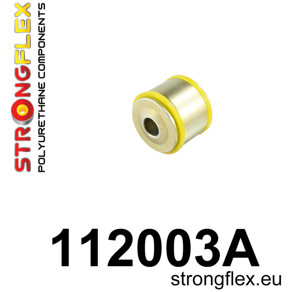 Strongflex Mercedes Achteras onderste draagarm – buitenste rubber SPORT – 112003A