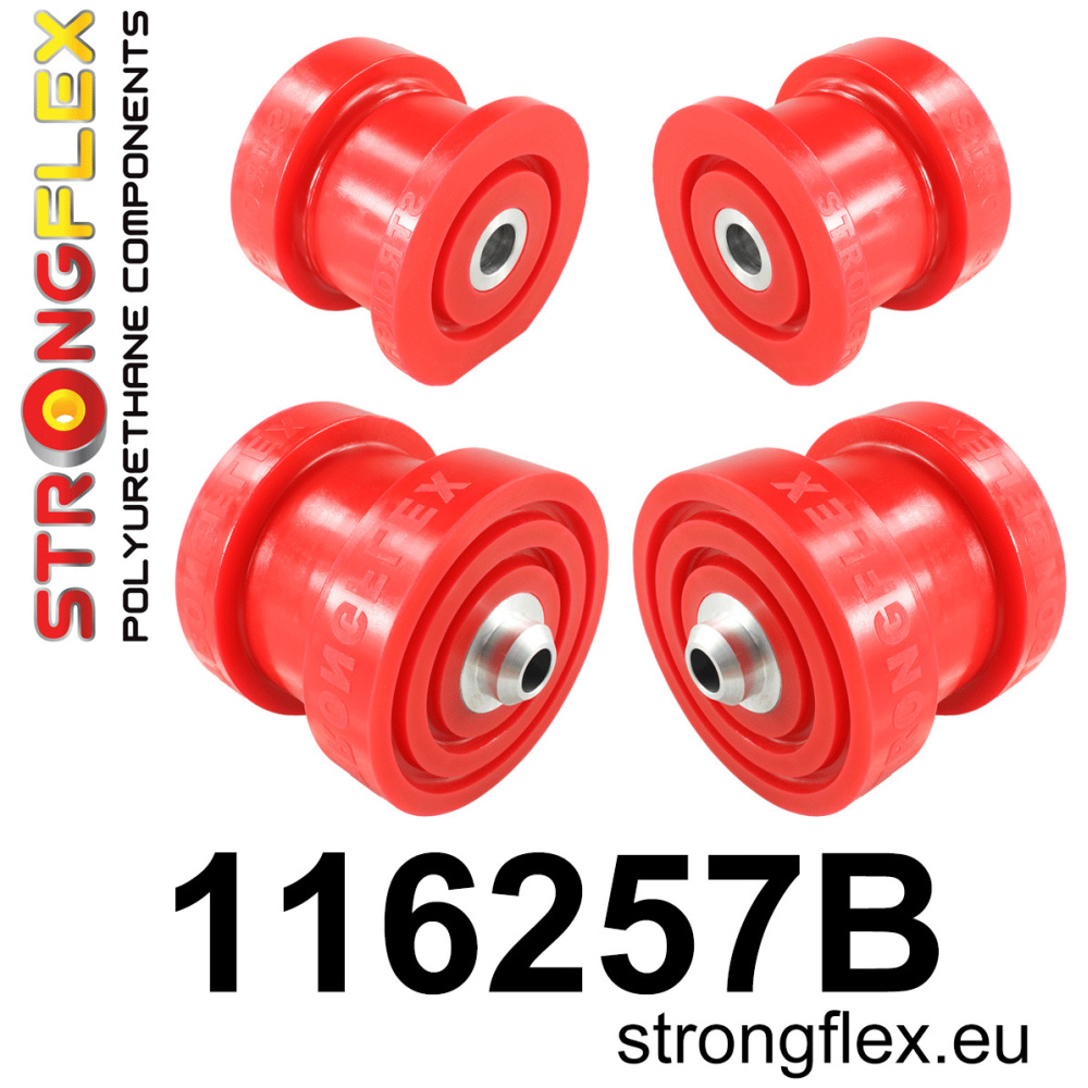 Strongflex Mercedes Hinterachsträger-Buchsensatz – 116257B