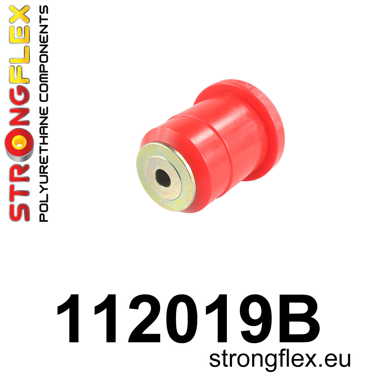Strongflex Mercedes Vooras bovenste draagarm rubber – 112019B 1 Strongflex Mercedes Vooras bovenste draagarm rubber – 112019B