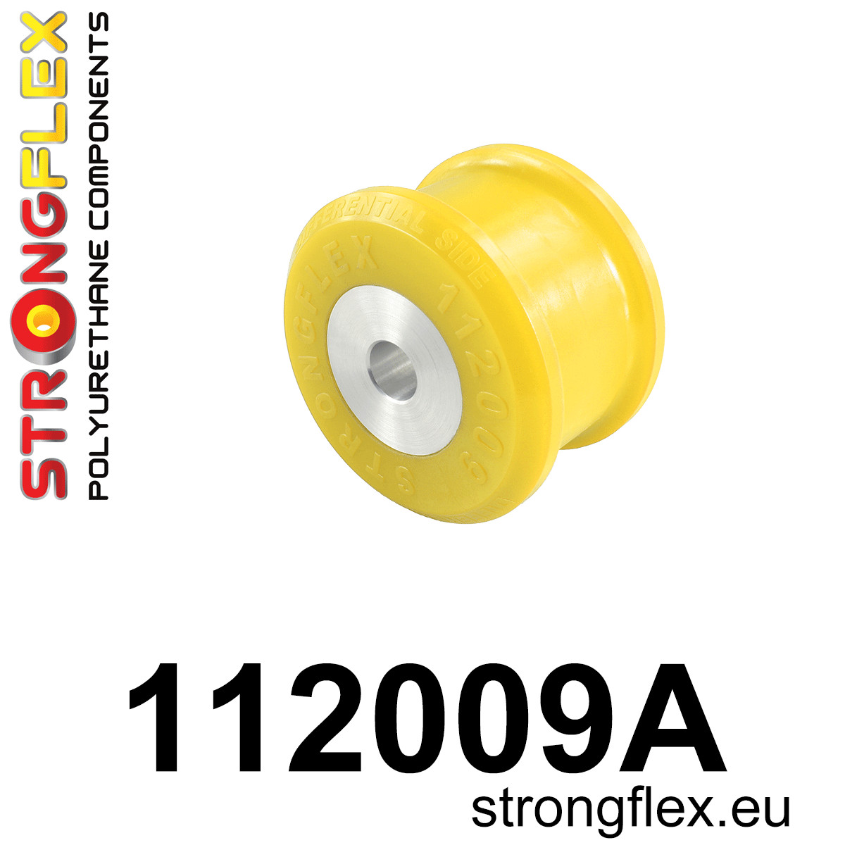Strongflex Mercedes Achterste differentieel steun - achterste rubber SPORT – 112009AX ZWART 2 Strongflex Mercedes Achterste differentieel steun - achterste rubber SPORT – 112009AX ZWART – Bild 2