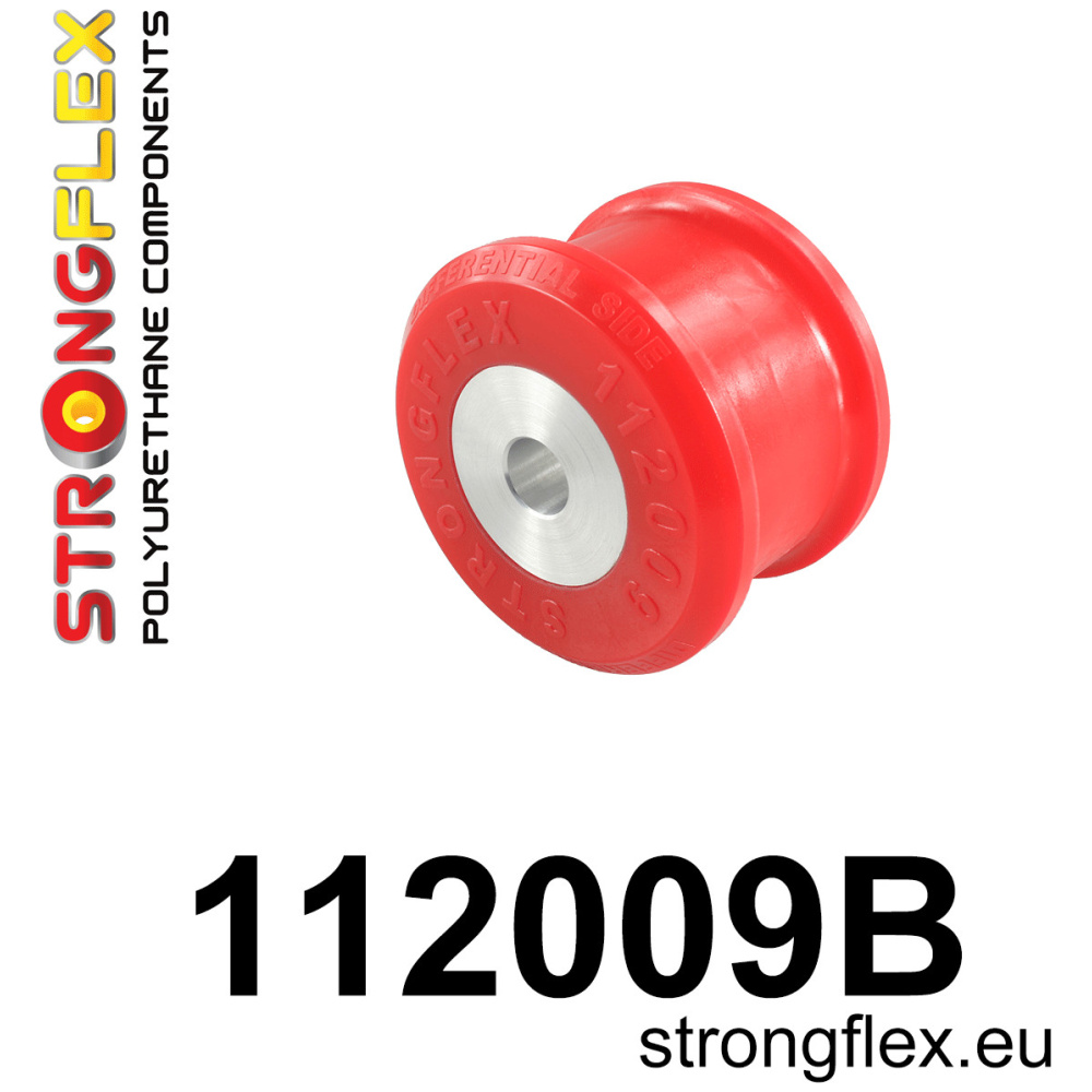 Strongflex Mercedes Achterste differentieel steun - achterste rubber – 112009B