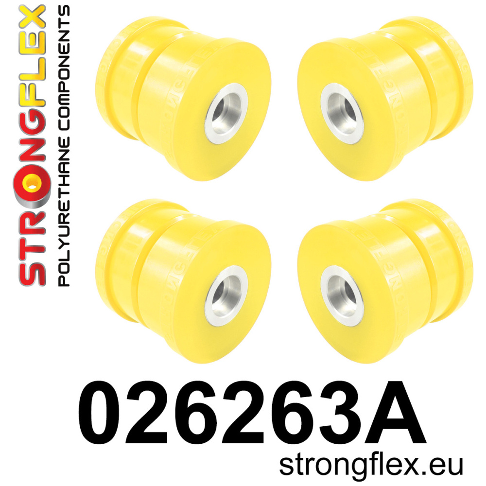 Strongflex Audi Achterste subframe rubberset SPORT – 026263A