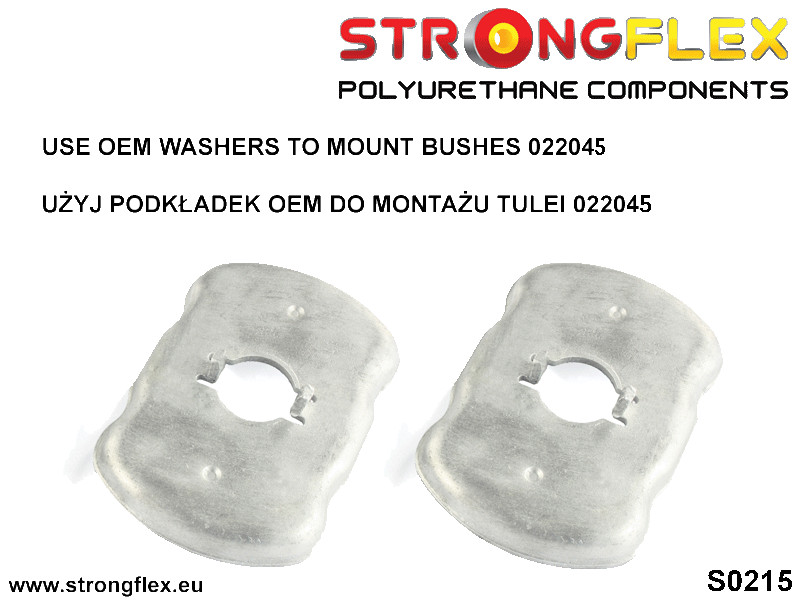 Strongflex Audi Rear subframe bush kit – 026263B 2 Strongflex Audi Rear subframe bush kit – 026263B