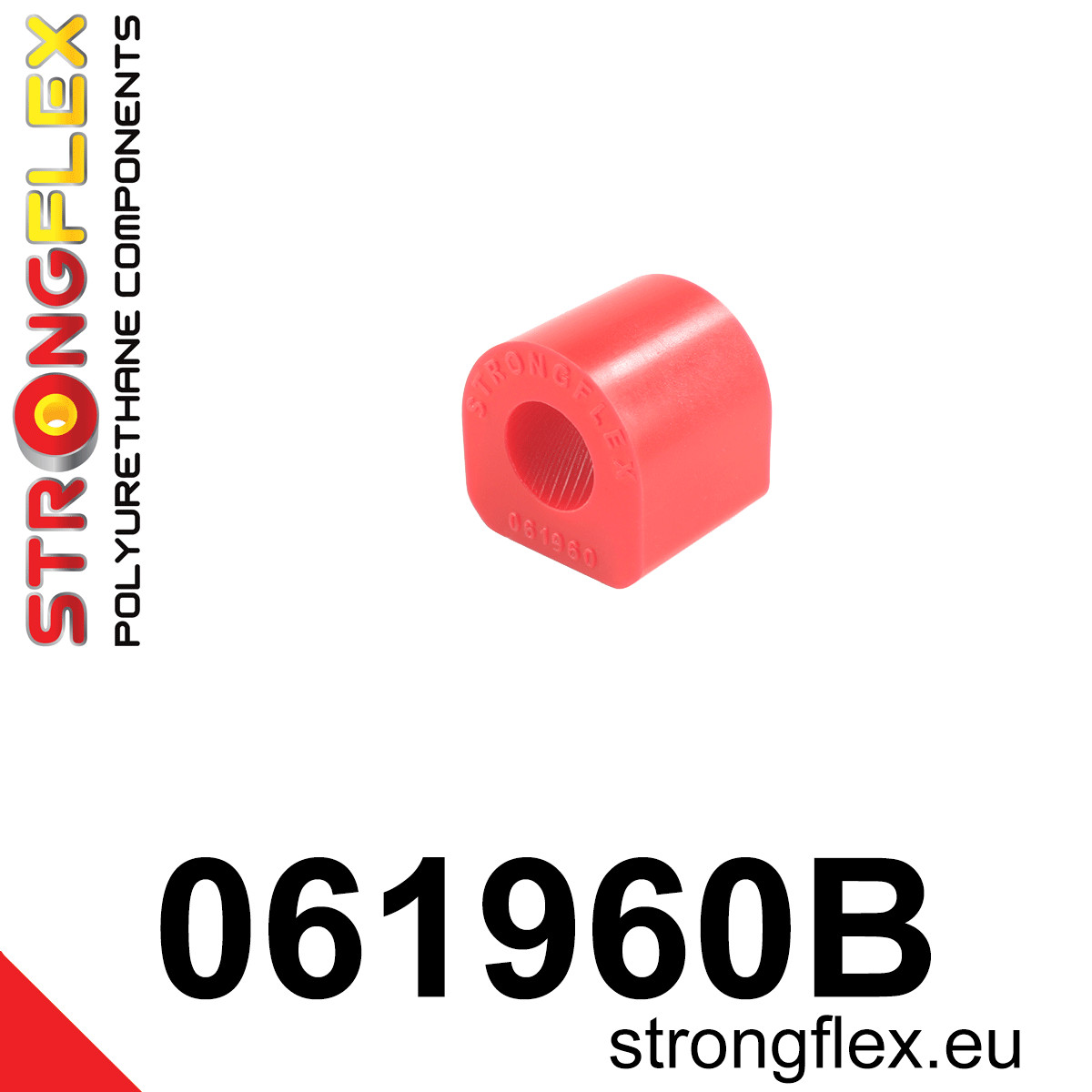 Strongflex Fiat Voorste stabilisatorrubber – 061960B 1 Strongflex Fiat Voorste stabilisatorrubber – 061960B