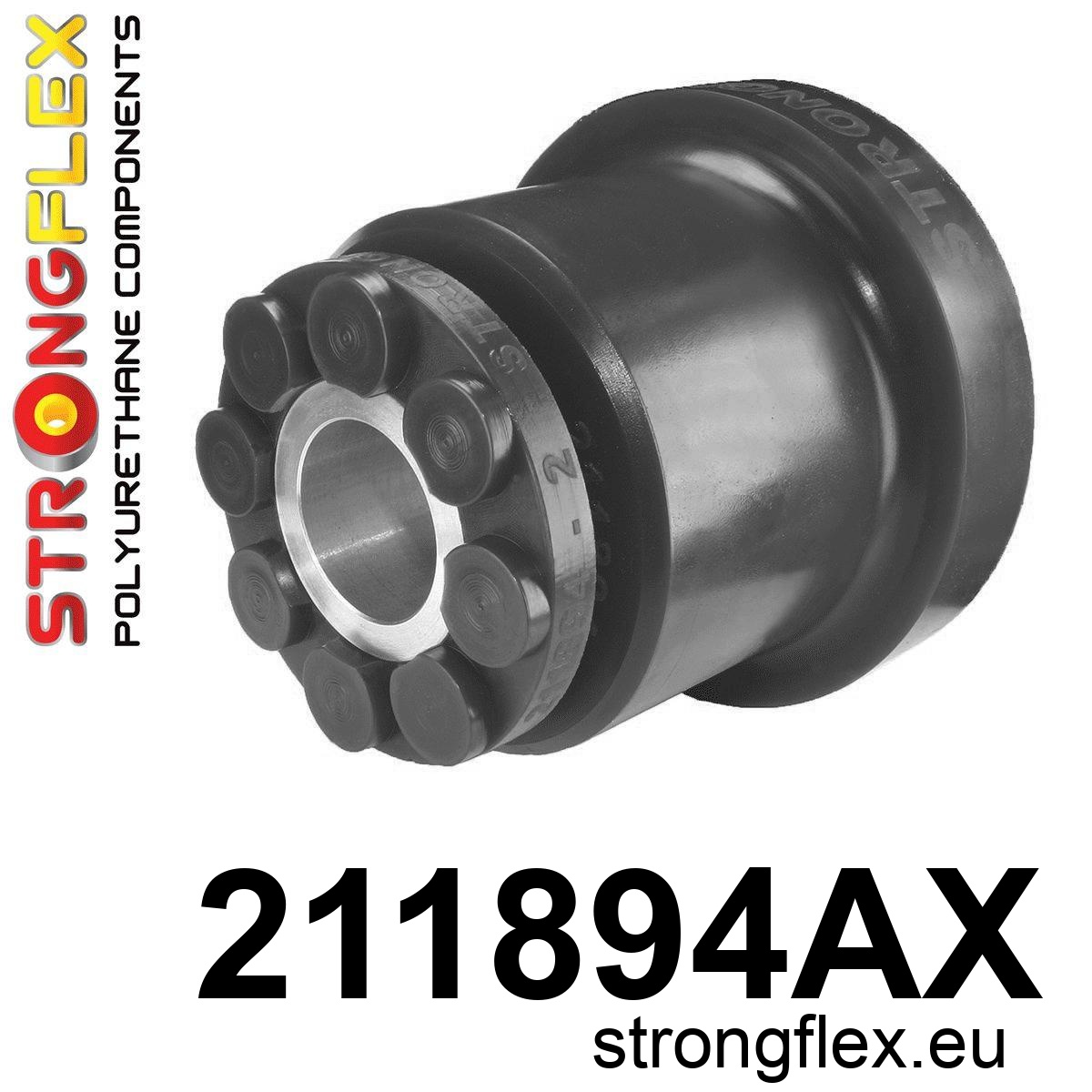 Strongflex Lexus Achterste balk - achterste rubber SPORT – 211894AX ZWART 1 Strongflex Lexus Achterste balk - achterste rubber SPORT – 211894AX ZWART