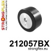 Strongflex Lexus Achterste differentieel steun - achterste rubber – 212057BX ZWART