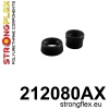 Strongflex Toyota Achterste differentieel voorste rubber insert SPORT – 212080AX ZWART