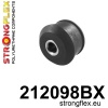 Strongflex Lexus Vooras onderste draagarm rubber – achterste – 212098BX ZWART
