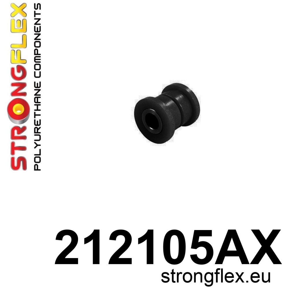 Strongflex Toyota Achterste draagarm rubber – inside SPORT – 212105AX ZWART