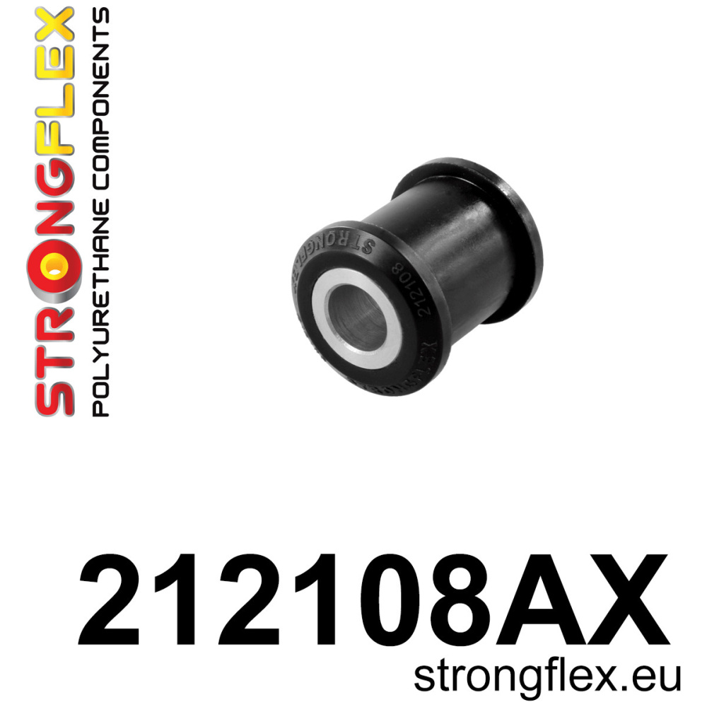 Strongflex Toyota Achterste draagarm rubber SPORT – 212108AX ZWART