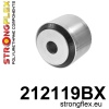 Strongflex Lexus Vooras onderste draagarm - achterste rubber – 212119BX ZWART