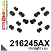 Strongflex Lexus Achterste ophangrubberset SPORT – 216245AX ZWART