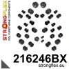 Strongflex Lexus Complete ophangrubberset – 216246BX ZWART