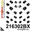 Strongflex Toyota Complete ophangrubberset – 216302BX ZWART