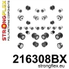 Strongflex Lexus Complete ophangrubberset – 216308BX ZWART