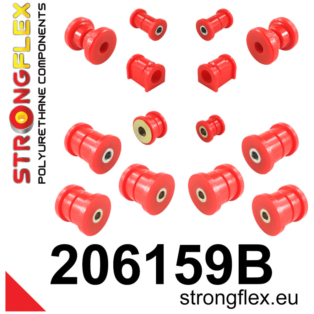Strongflex Suzuki Complete polyurethaan ophangrubberset – 206159B