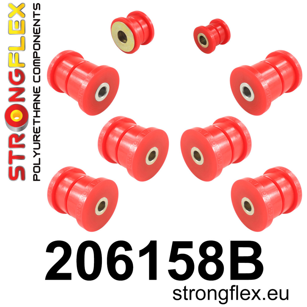Strongflex Suzuki Achterste ophangrubberset – 206158B