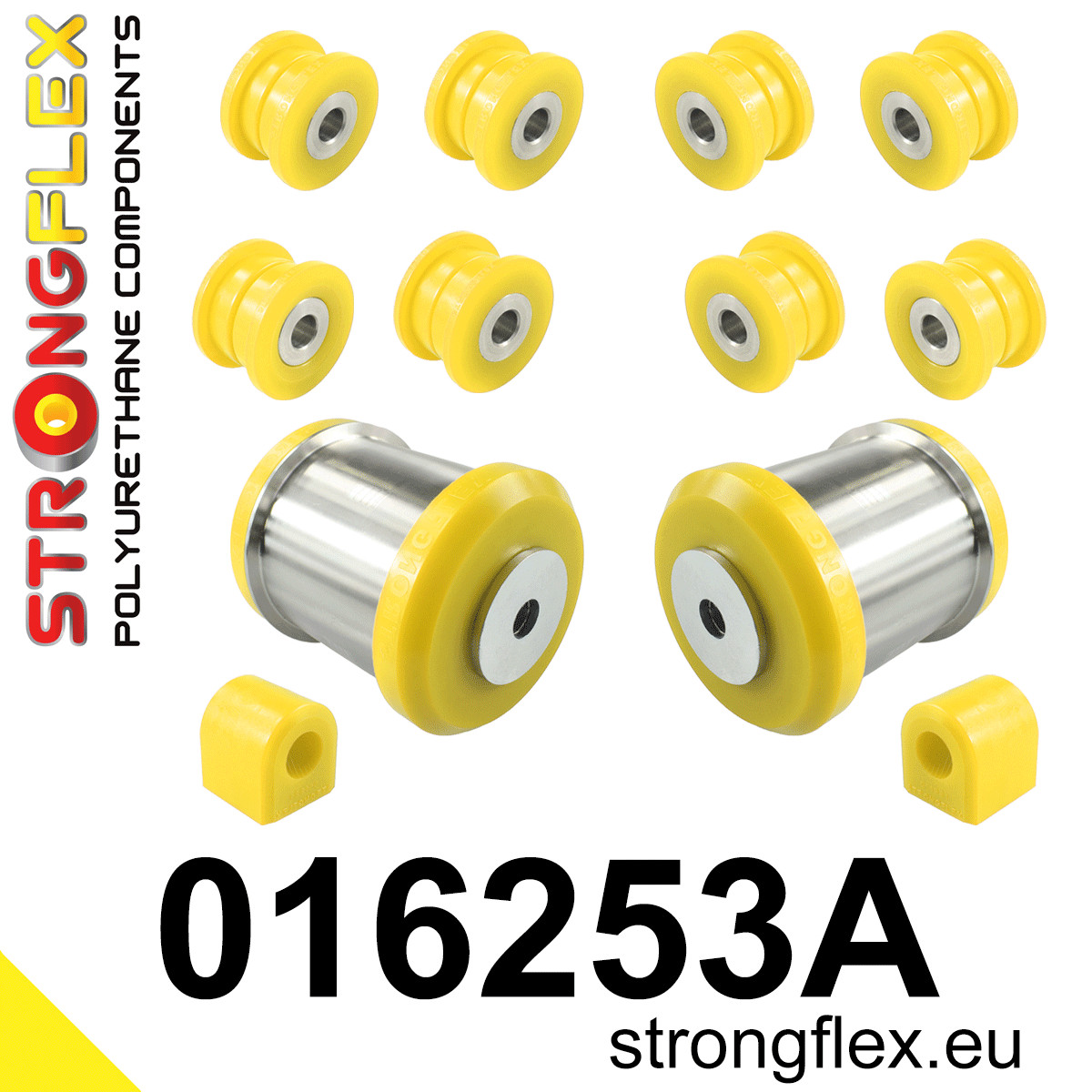 Strongflex Alfa Romeo Achterste ophangrubberset SPORT – 016253A 1 Strongflex Alfa Romeo Achterste ophangrubberset SPORT – 016253A