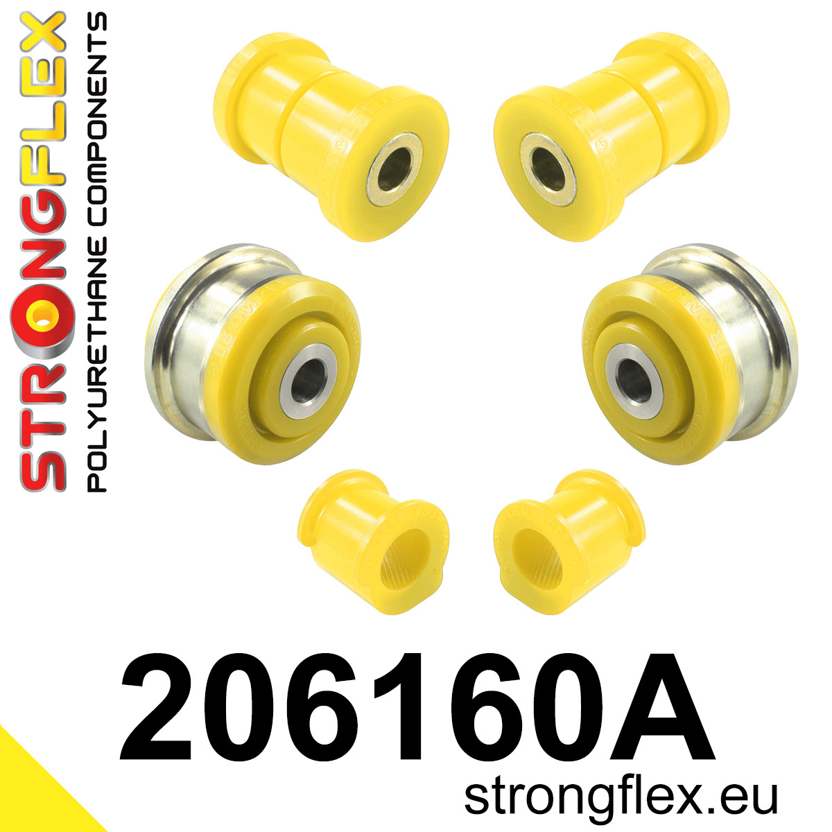 Strongflex Suzuki Voorste ophangrubberset SPORT – 206160A 1 Strongflex Suzuki Voorste ophangrubberset SPORT – 206160A