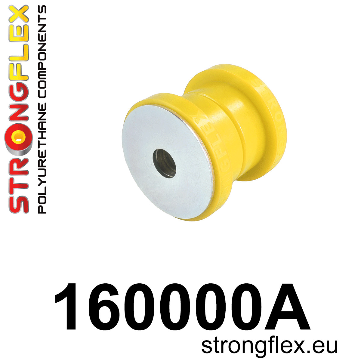 Strongflex Maserati Vooras bovenste draagarm rubber – voorste SPORT – 160000AX ZWART 2 Strongflex Maserati Vooras bovenste draagarm rubber – voorste SPORT – 160000AX ZWART – Image 2