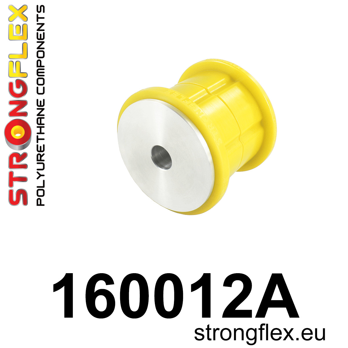 Strongflex Maserati Achterste differentieel steun - voorste rubber SPORT – 160012AX ZWART 2 Strongflex Maserati Achterste differentieel steun - voorste rubber SPORT – 160012AX ZWART - Afbeelding 2