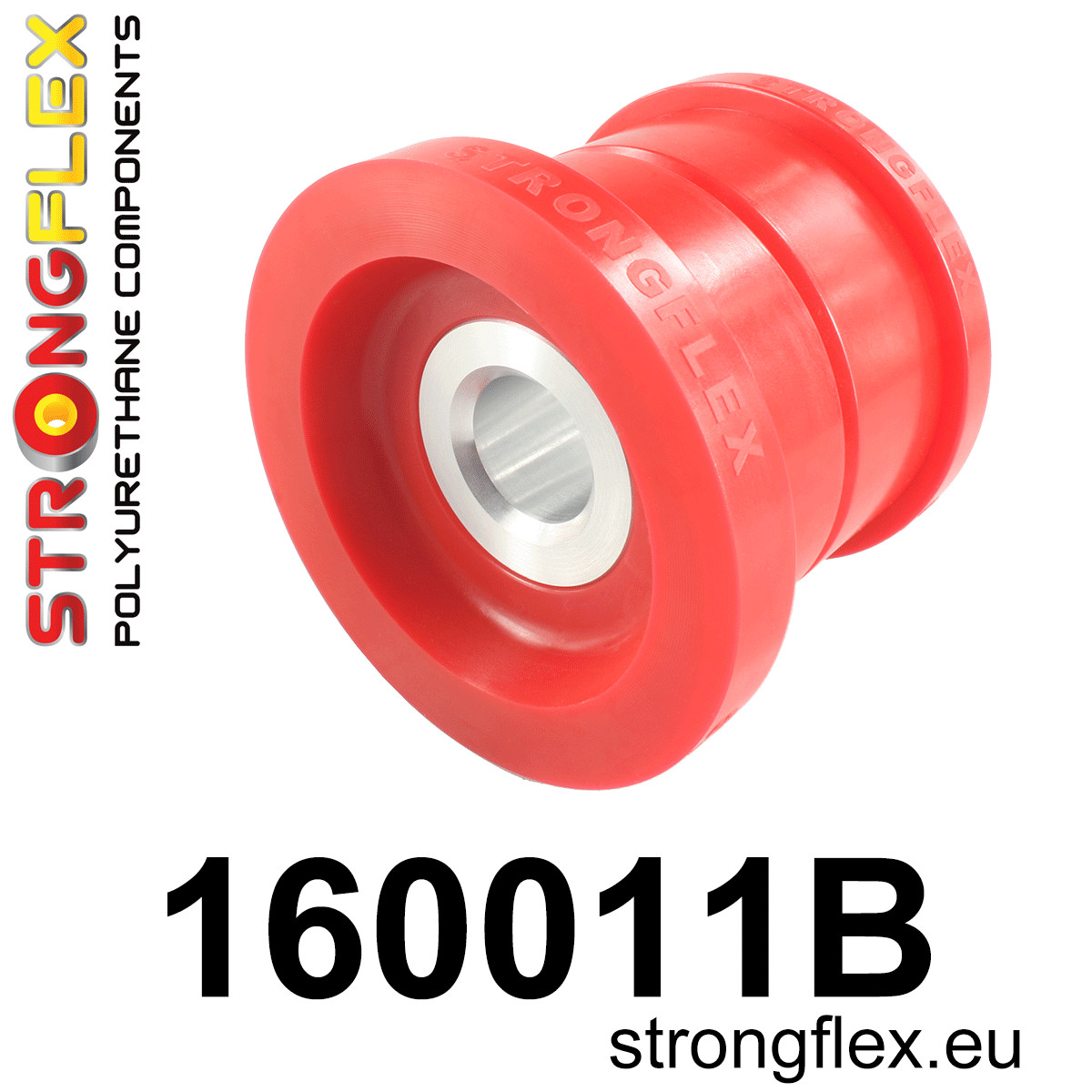 Strongflex Maserati Rear subframe bush – 160011B 1 Strongflex Maserati Rear subframe bush – 160011B