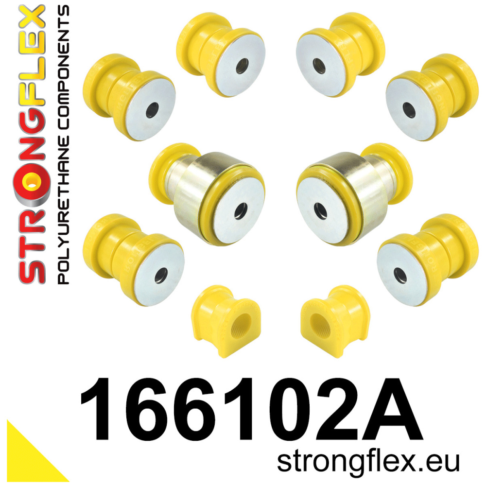 Strongflex Maserati Voorste ophangrubberset SPORT – 166102A