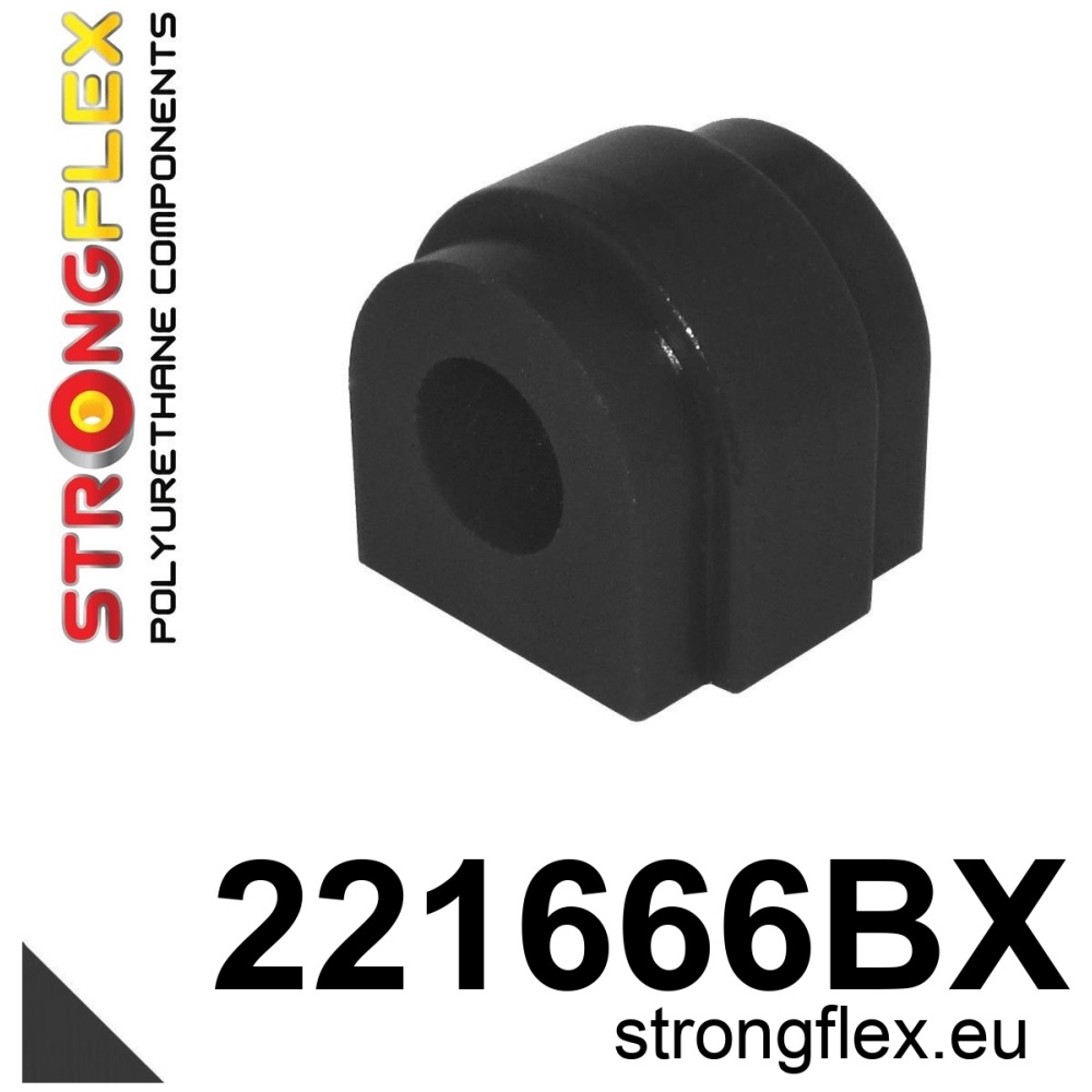 Strongflex Audi Achterste stabilisator rubber – 221666BX ZWART
