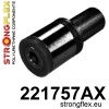 Strongflex Audi Achterste spoorstang binnenste rubber SPORT – 221757AX ZWART