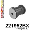 Strongflex Audi Achterste subframe – achterste rubber 52mm – 221952BX ZWART