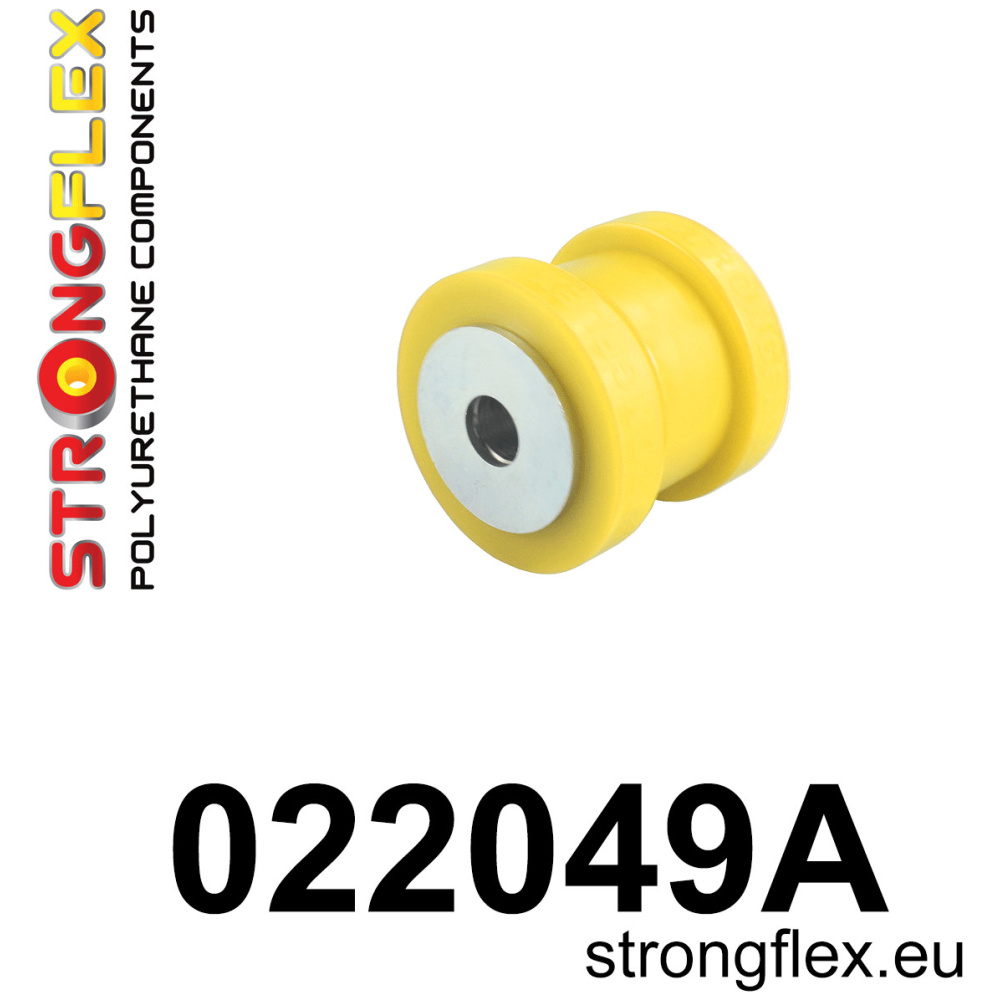 Strongflex Audi Achteras onderste draagarm – voorste rubber 48mm SPORT – 022049A