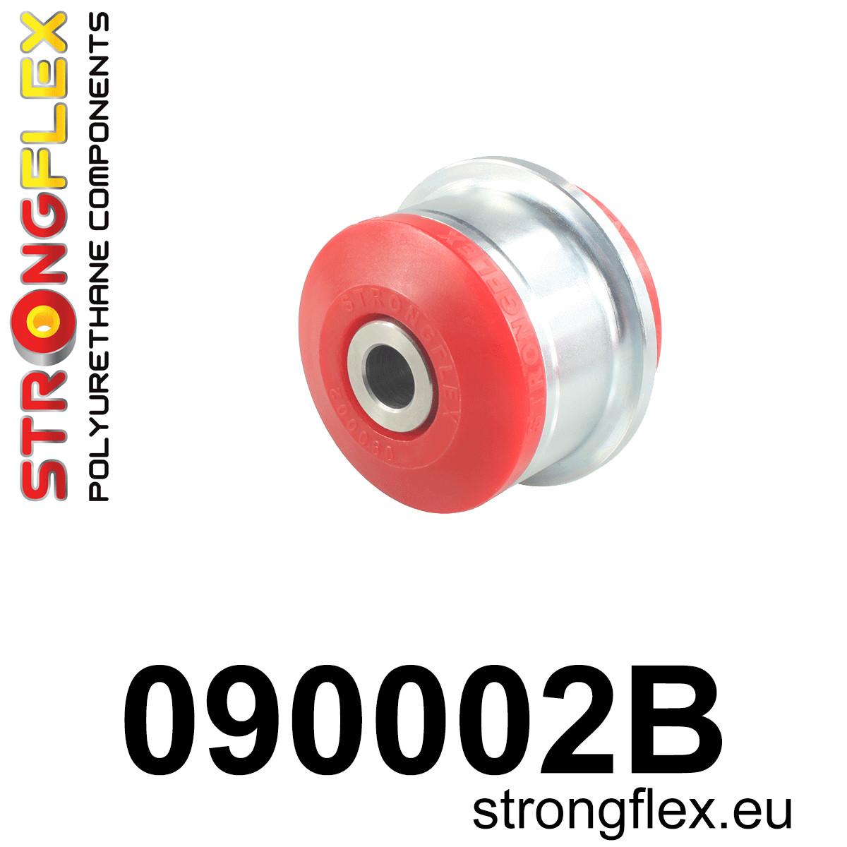Strongflex Kia Voorste draagarm – achterste rubber – 090002B 1 Strongflex Kia Voorste draagarm – achterste rubber – 090002B