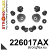 Strongflex Seat Voorste ophangrubberset SPORT – 226017AX ZWART